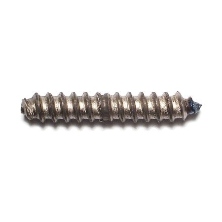 Midwest Fastener 1/4" x 1" Zinc Plated Steel Dowel Screws 100PK 50915
